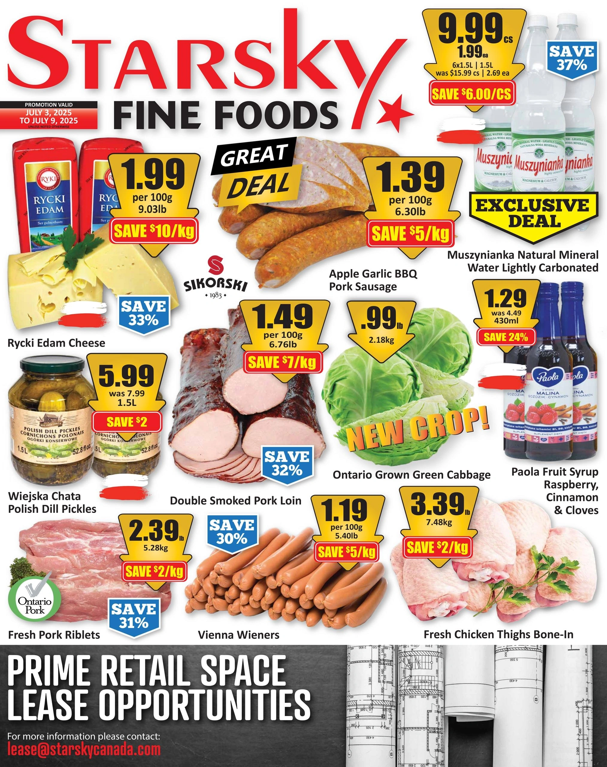 Starsky flyer page 1