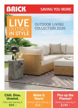 The Brick Outdoor Living Collection 2026