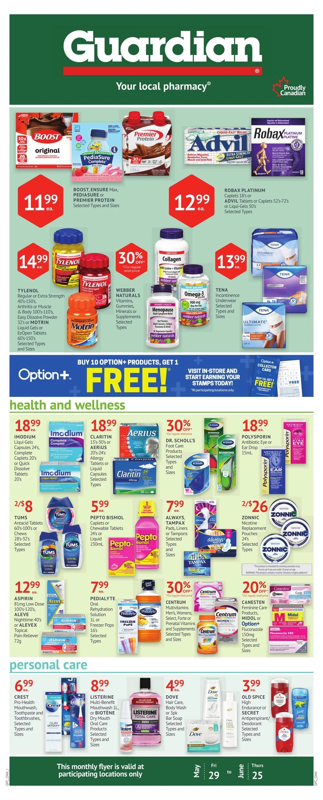 Guardian flyer page 1