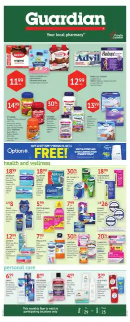 Guardian Prescription Centre Flyer 25 km