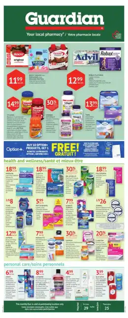 Guardian Prescription Centre Flyer 25 km