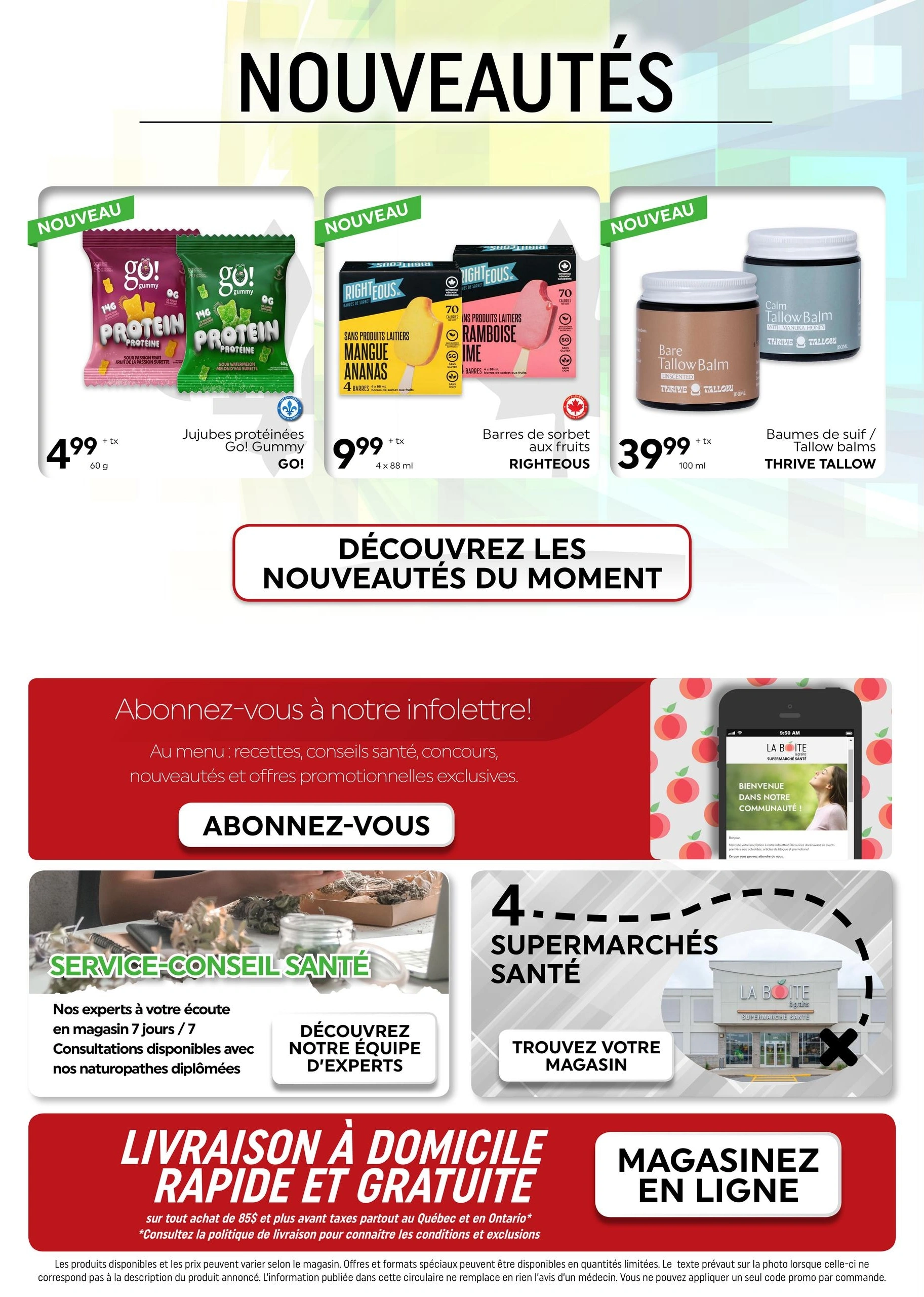 La Boite à Grains flyer page 12