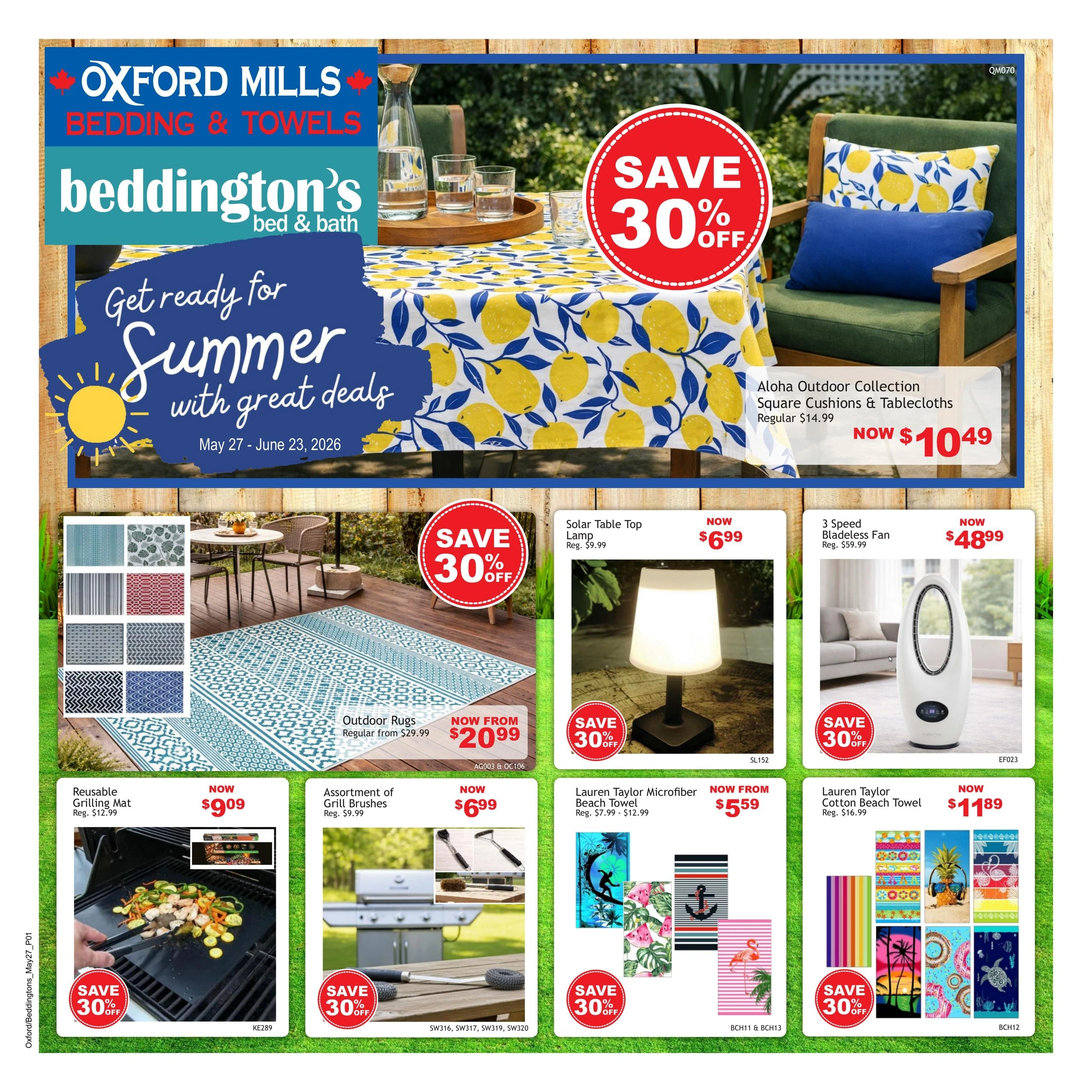 Oxford Mills flyer page 1