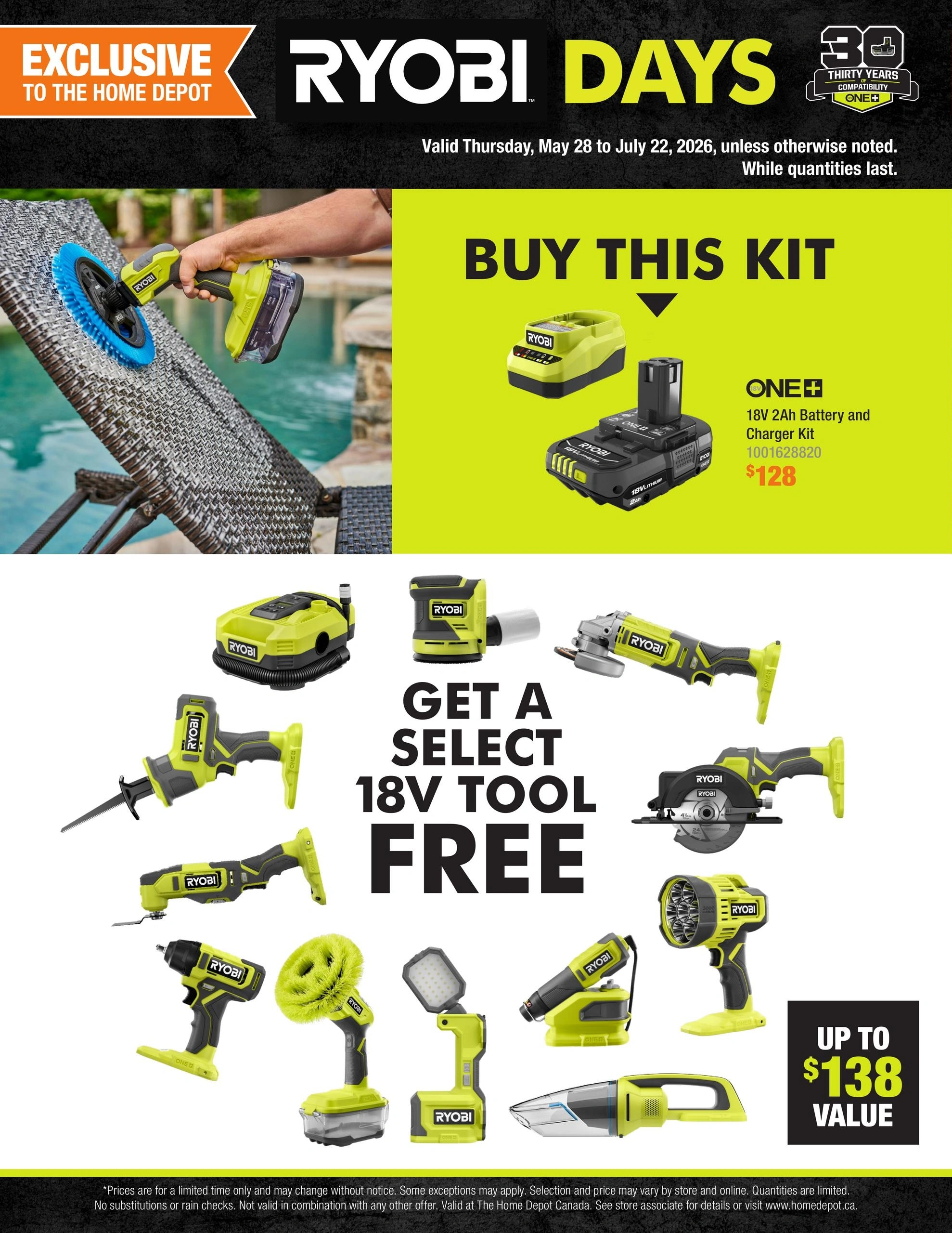 Home Depot flyer page 1