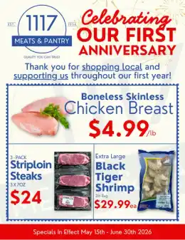 1117 Meats and Pantry Monthly