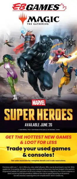 EB Games Canada Flyer
