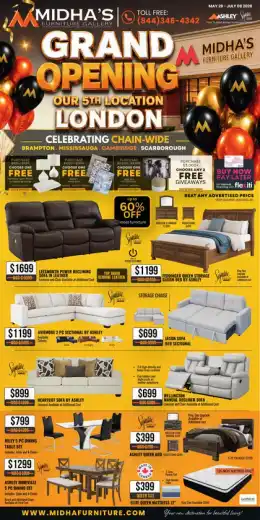 Midha Furniture Flyer