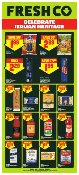 FreshCo Italian Heritage Month