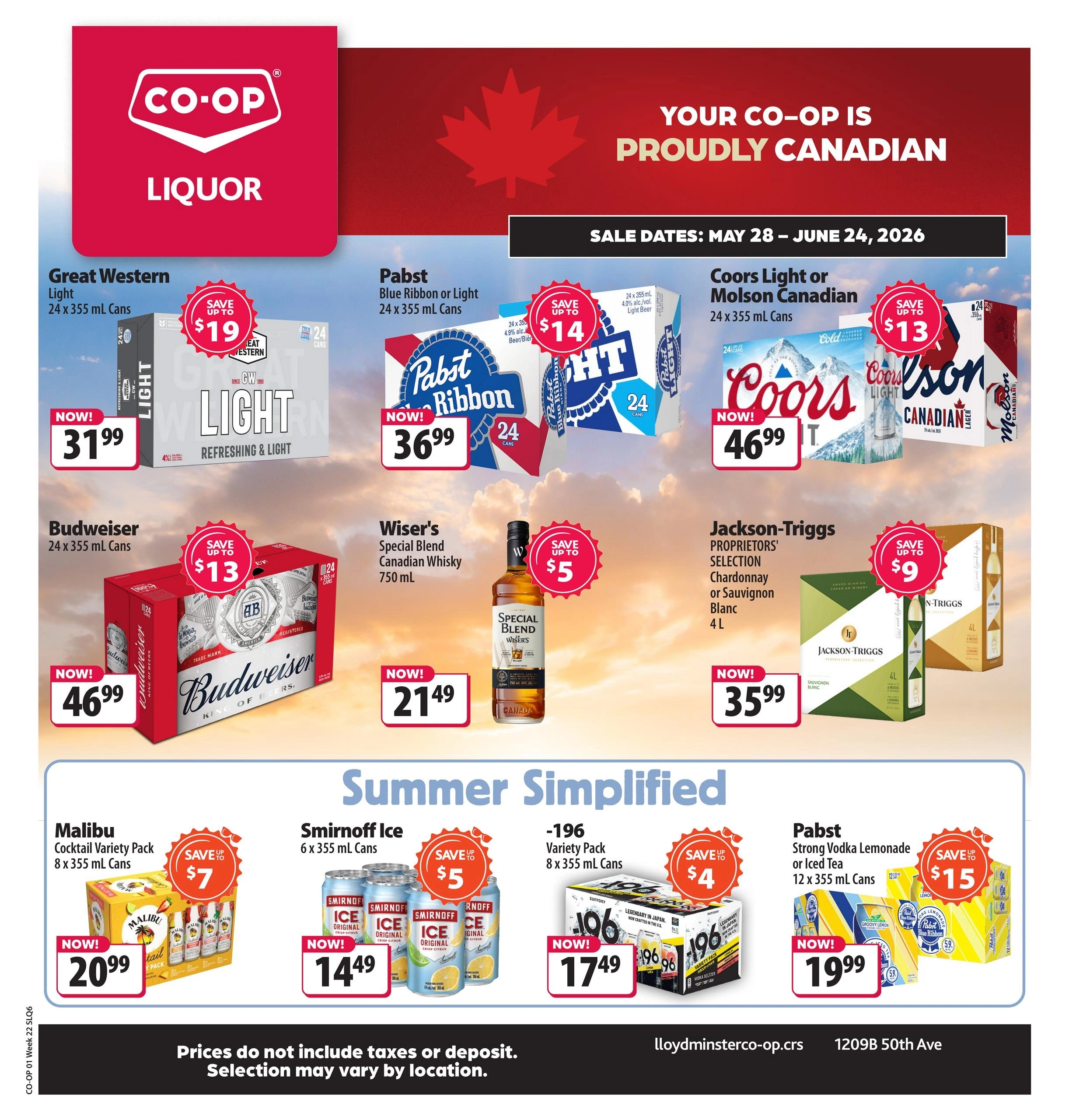 Co-op flyer page 1