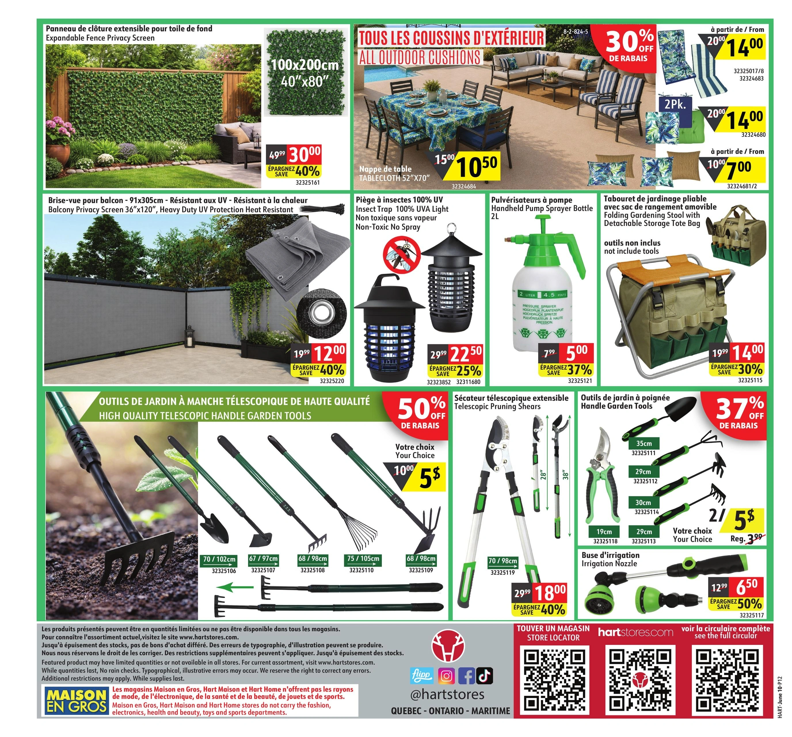 Hart Stores flyer page 12