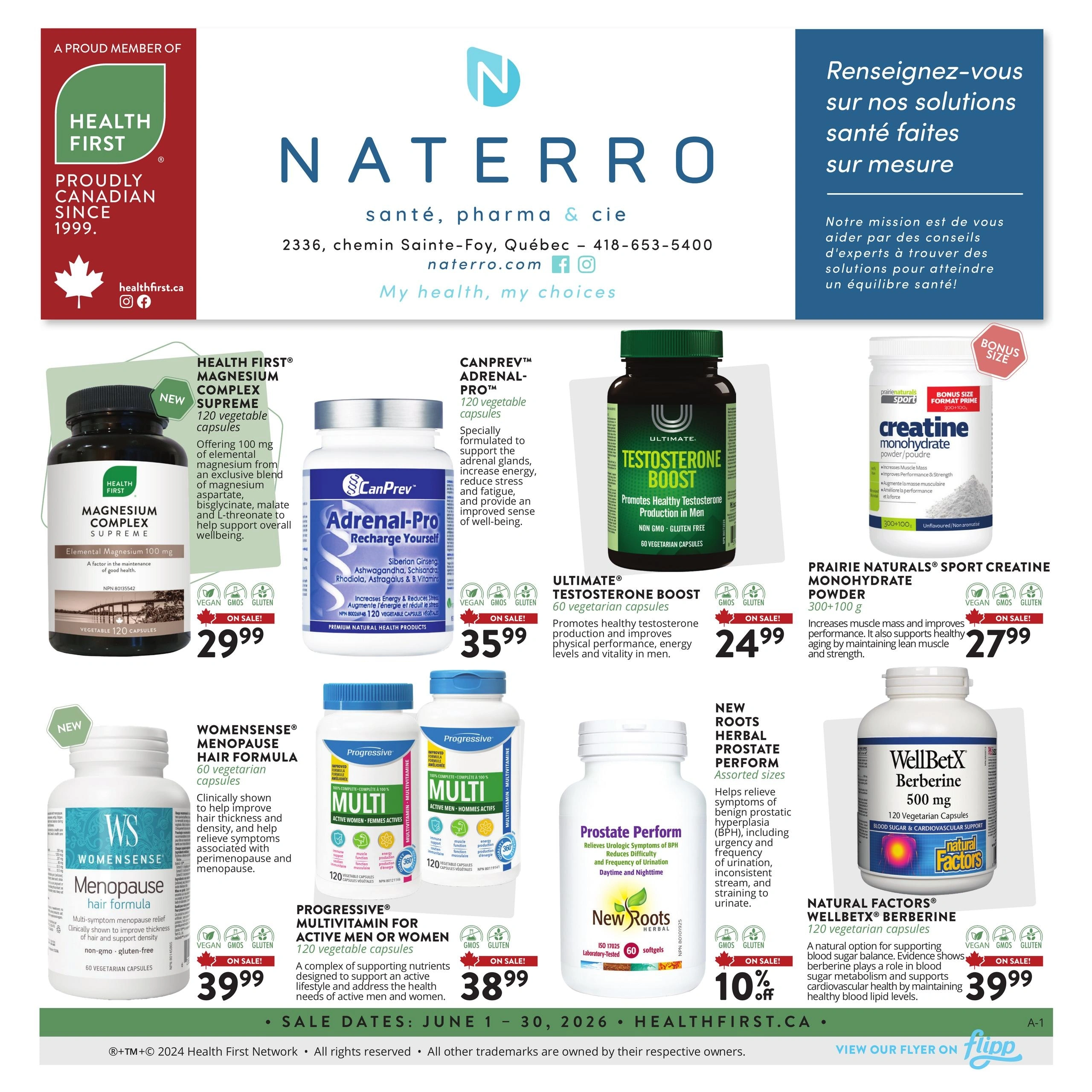Naterro flyer page 1