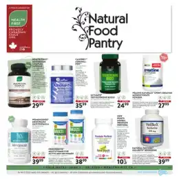 Natural Food Pantry Flyer