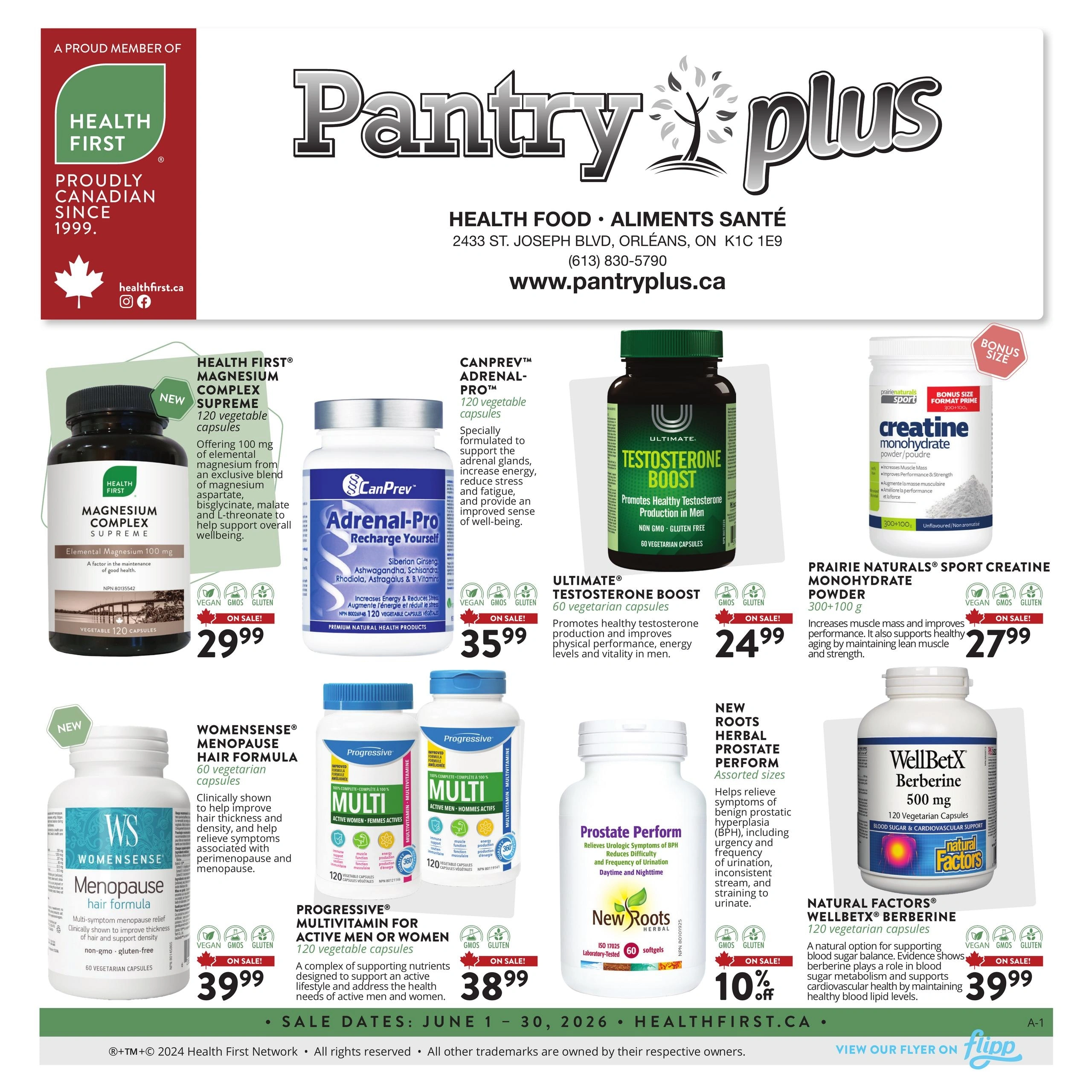Pantry Plus Foods flyer page 1