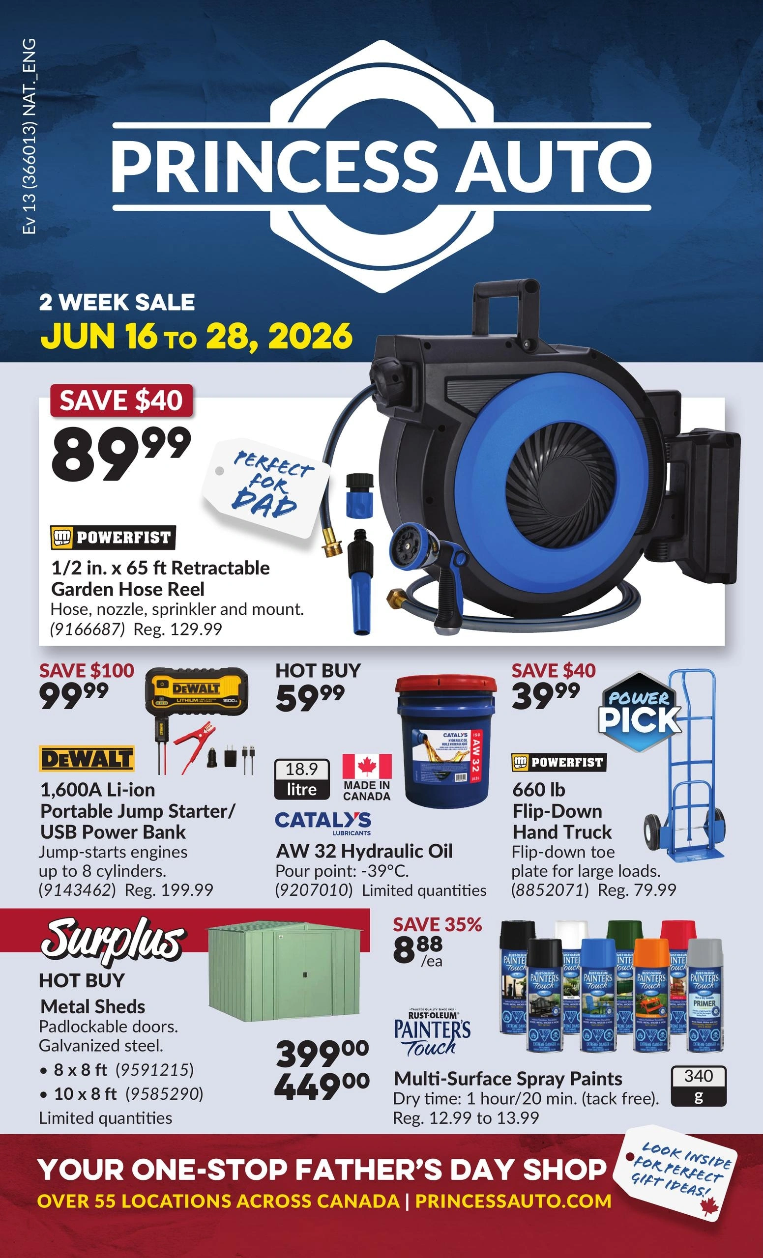 Princess Auto flyer page 1