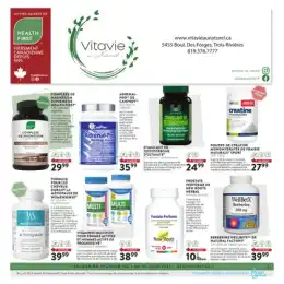 Vitavie au Naturel flyer