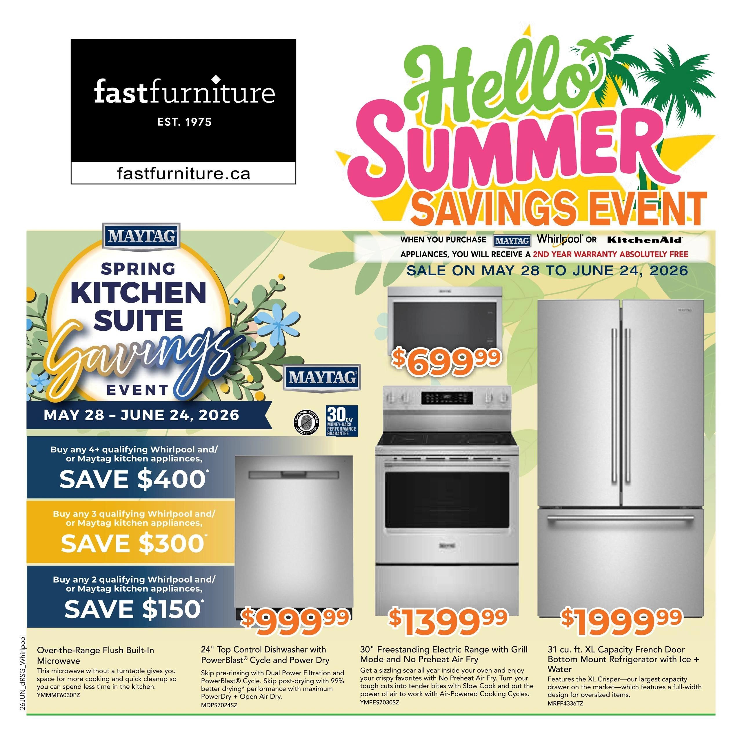 Fast Furniture flyer page 1