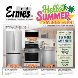 Ernie's TV Indexed Monthly