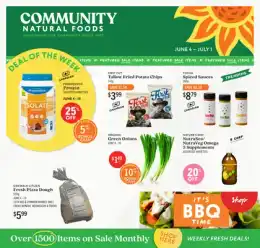 Community Natural Foods Weekly Flyer