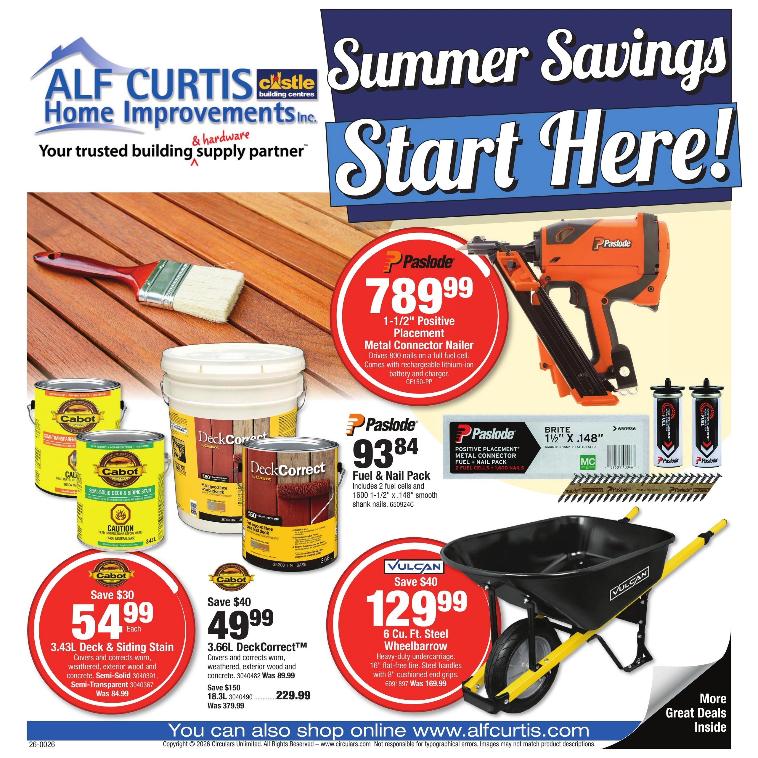 Alf Curtis flyer page 1