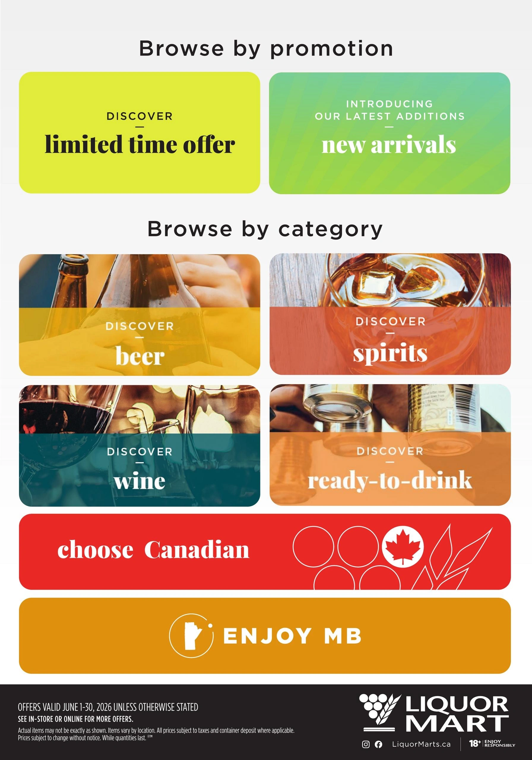 Liquor Mart flyer page 20