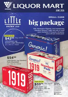 Liquor Mart Monthly Flyer