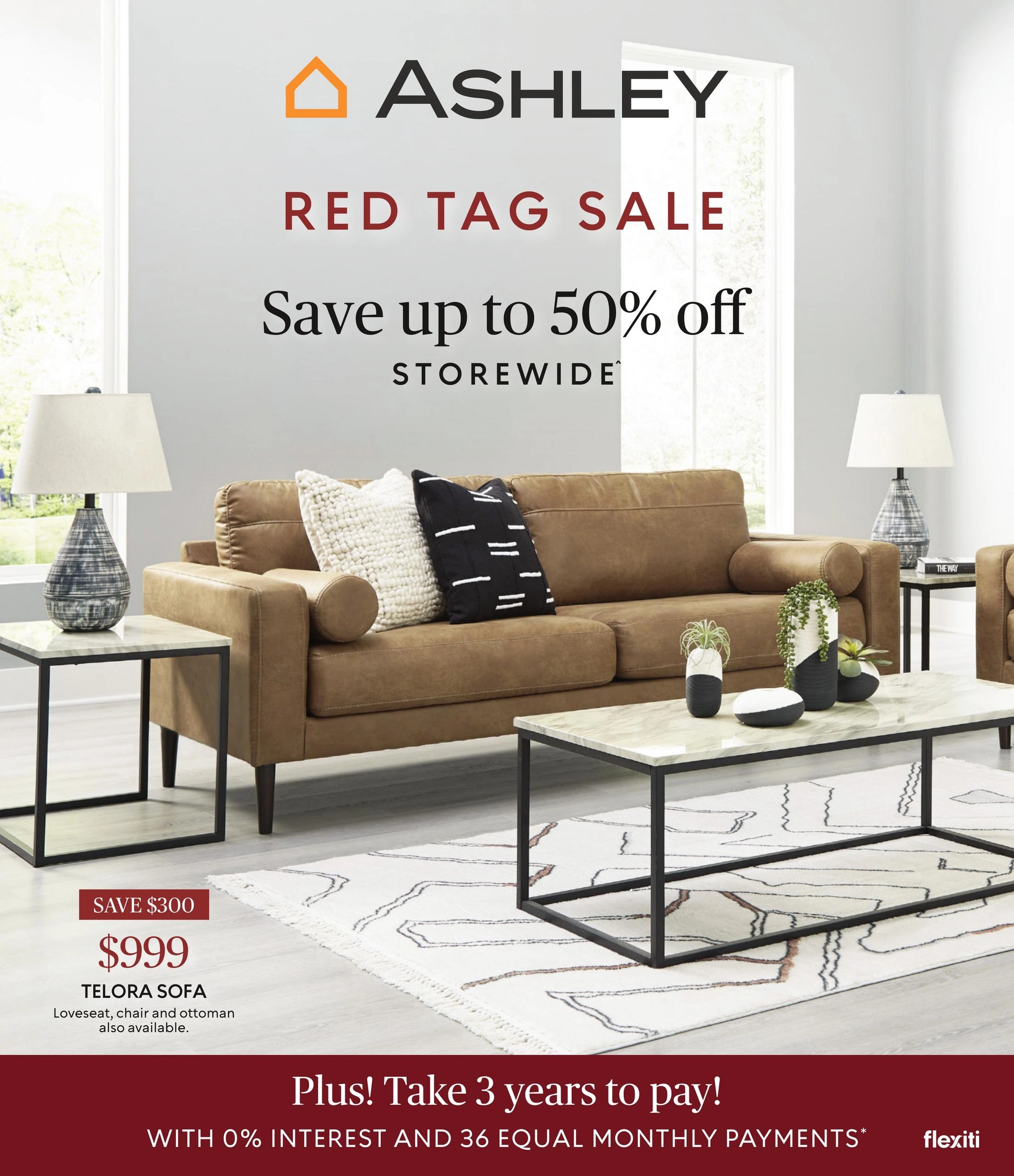 Ashley Homestore Atlantic flyer page 1