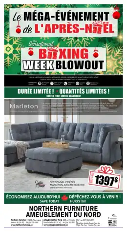 Northern Furniture Indexed Monthly