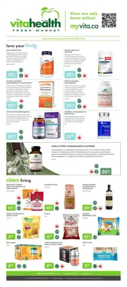 Vita Health Fresh Market Weekly