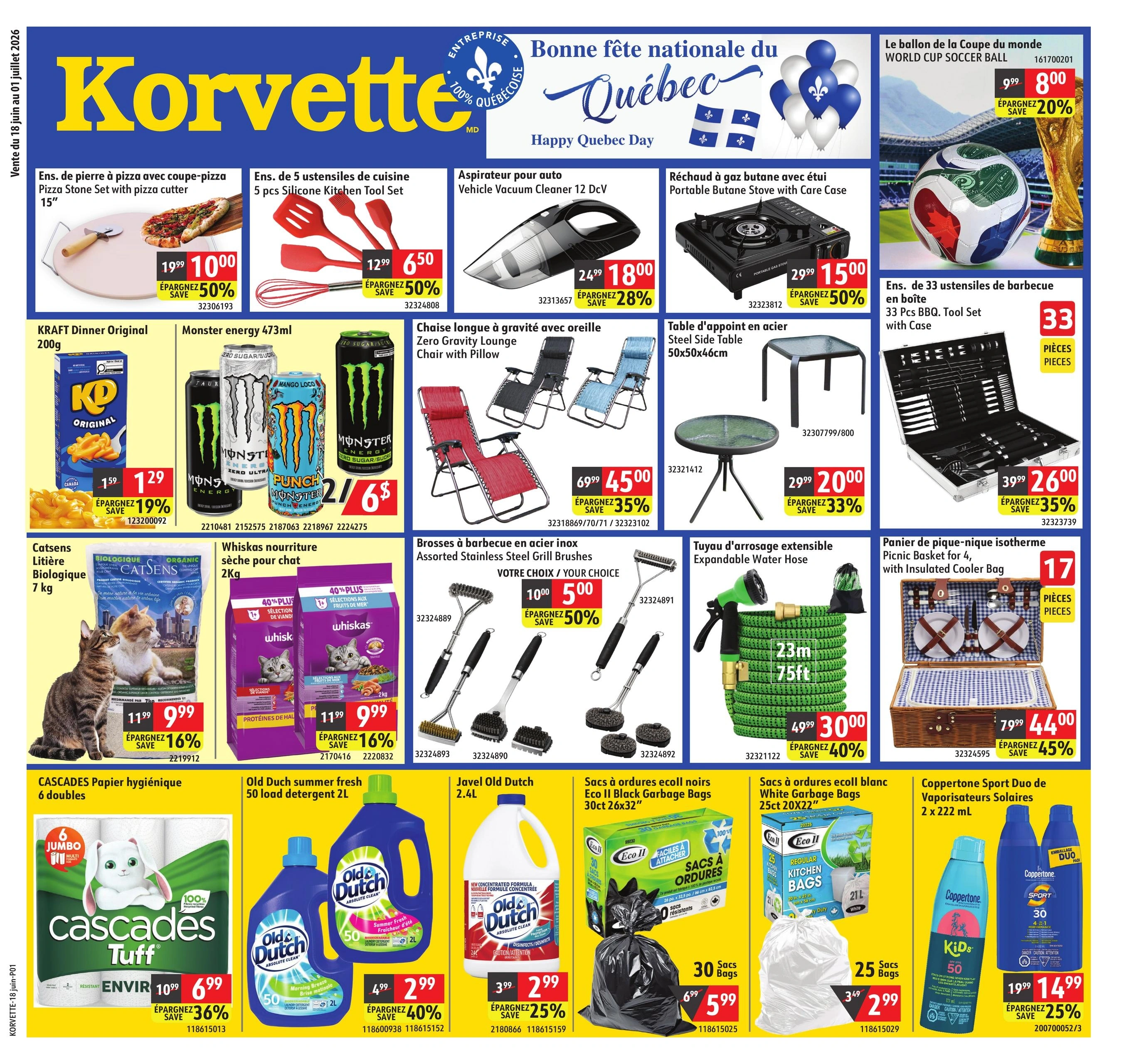 Korvette flyer page 1