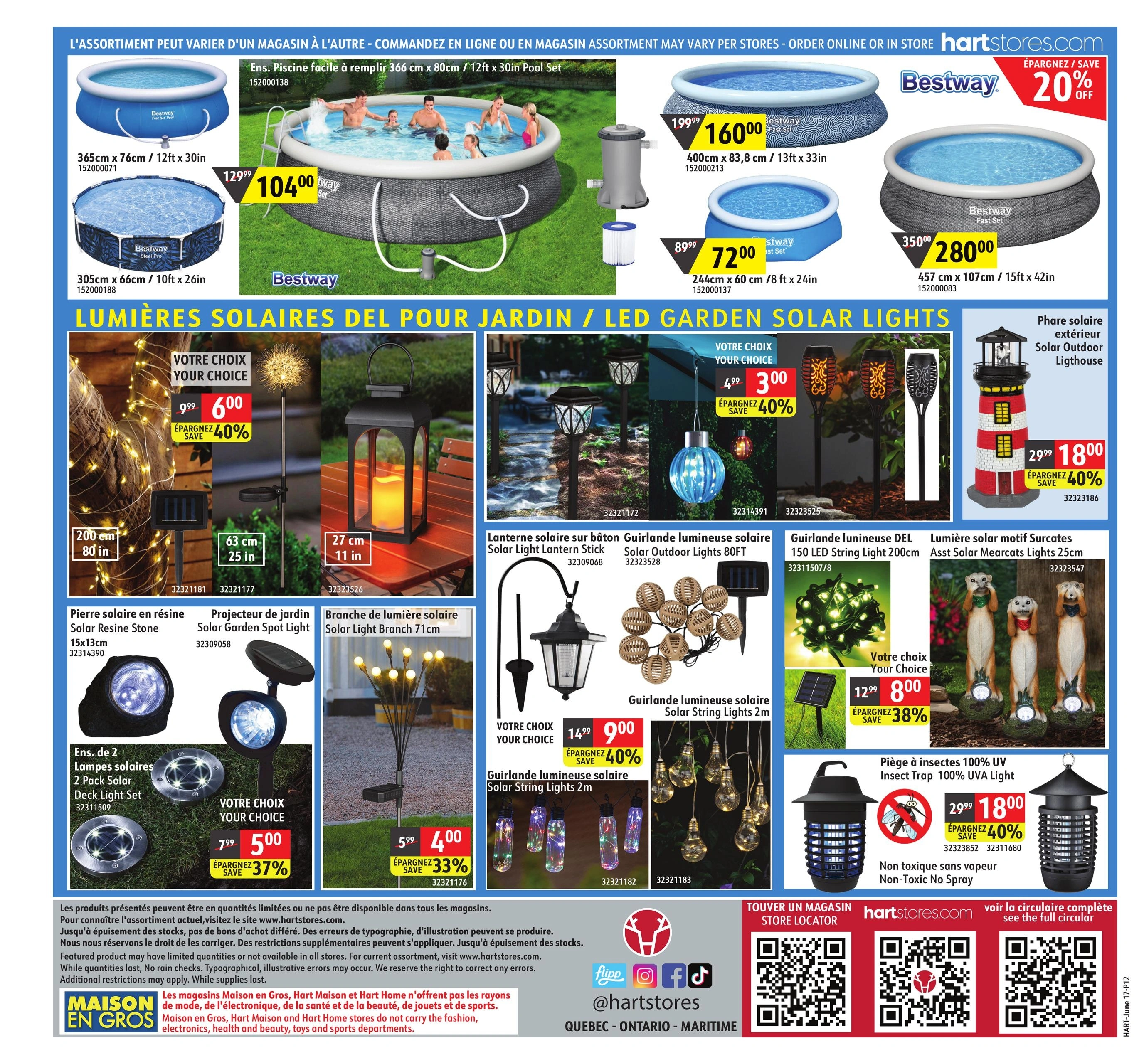 Hart Stores flyer page 12