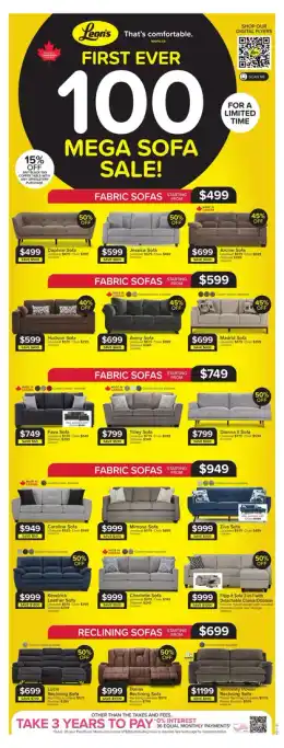 Leon's Mega Sofa Sale