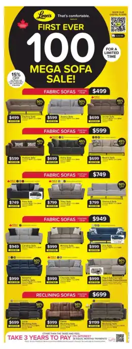 Leon's Mega Sofa Sale