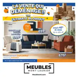 Les Meubles de Mont-Laurier Indexed Monthly