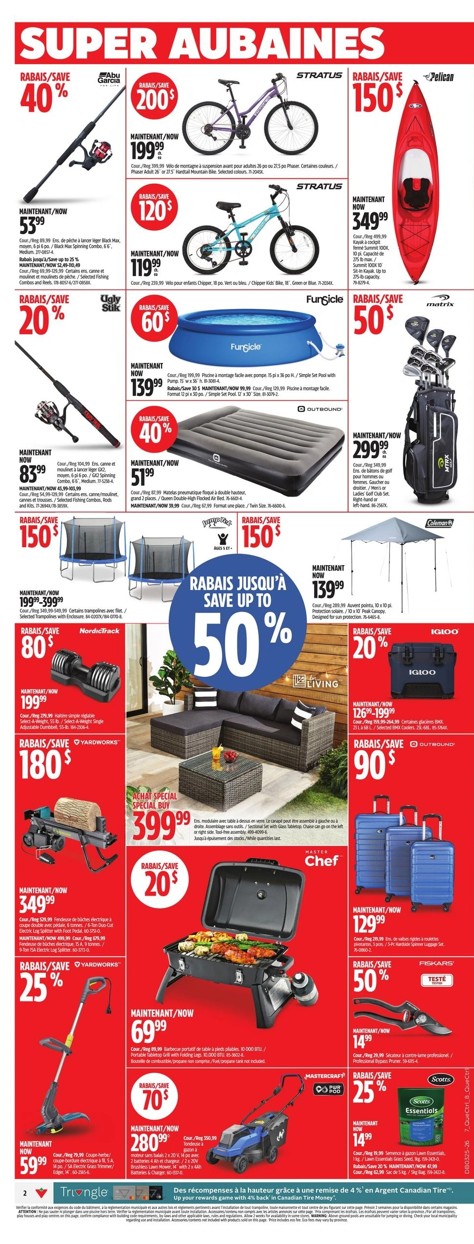 Canadian Tire flyer page 4