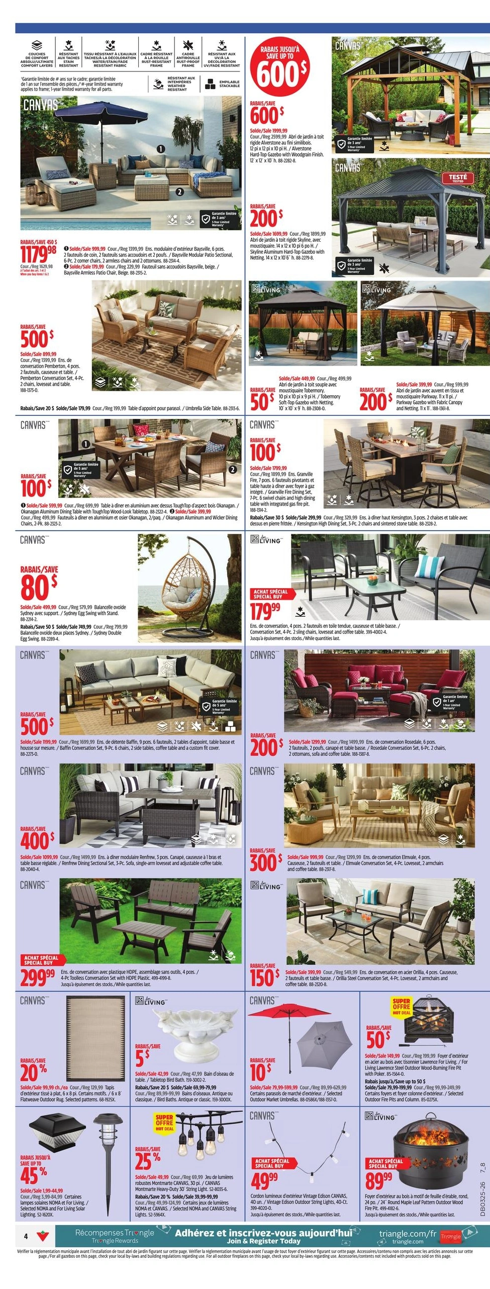 Canadian Tire flyer page 6