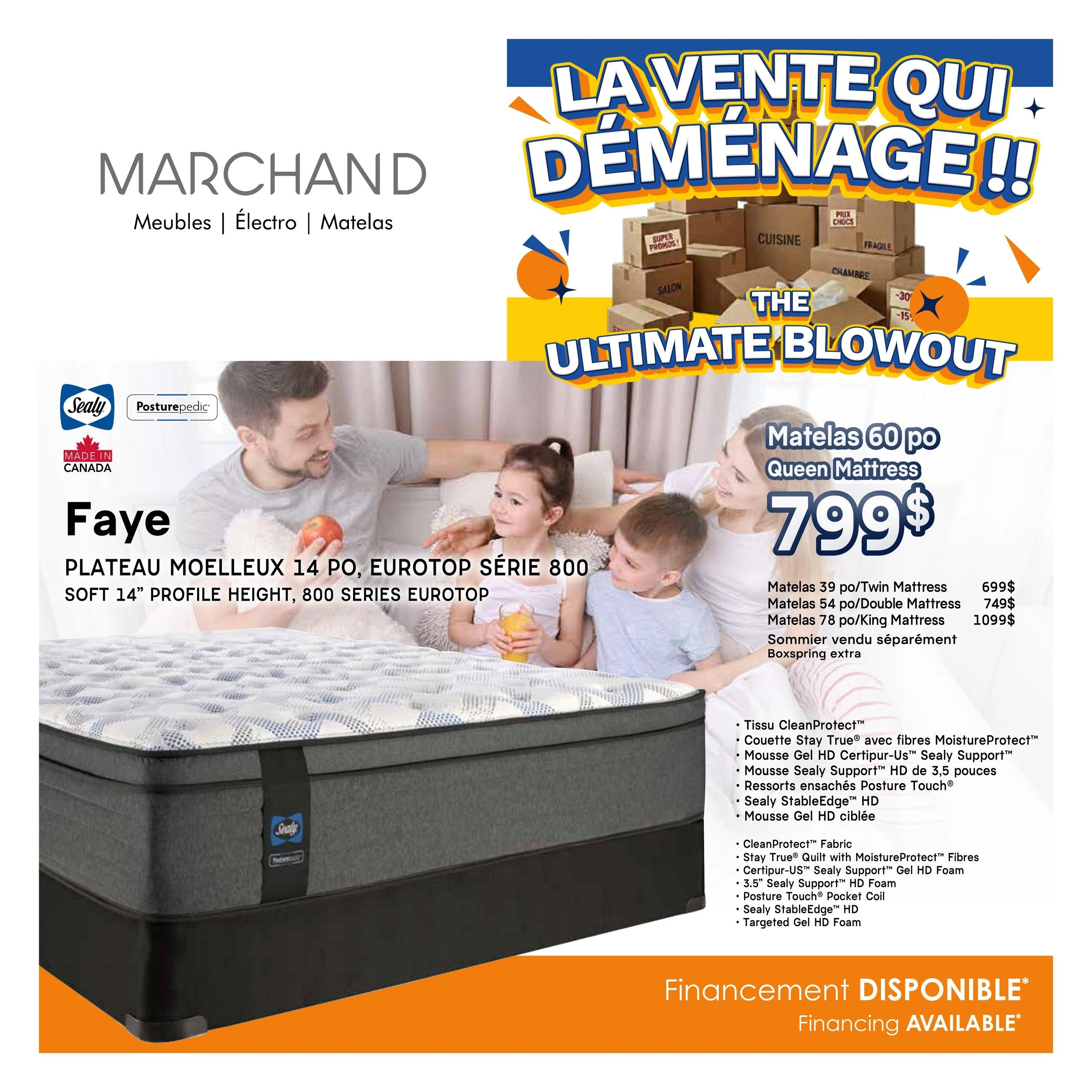 Meubles Marchand flyer page 1