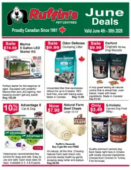 Ruffin's Pet Centres Indexed Bi-Weekly