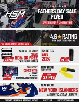 HockeyStickMan flyer