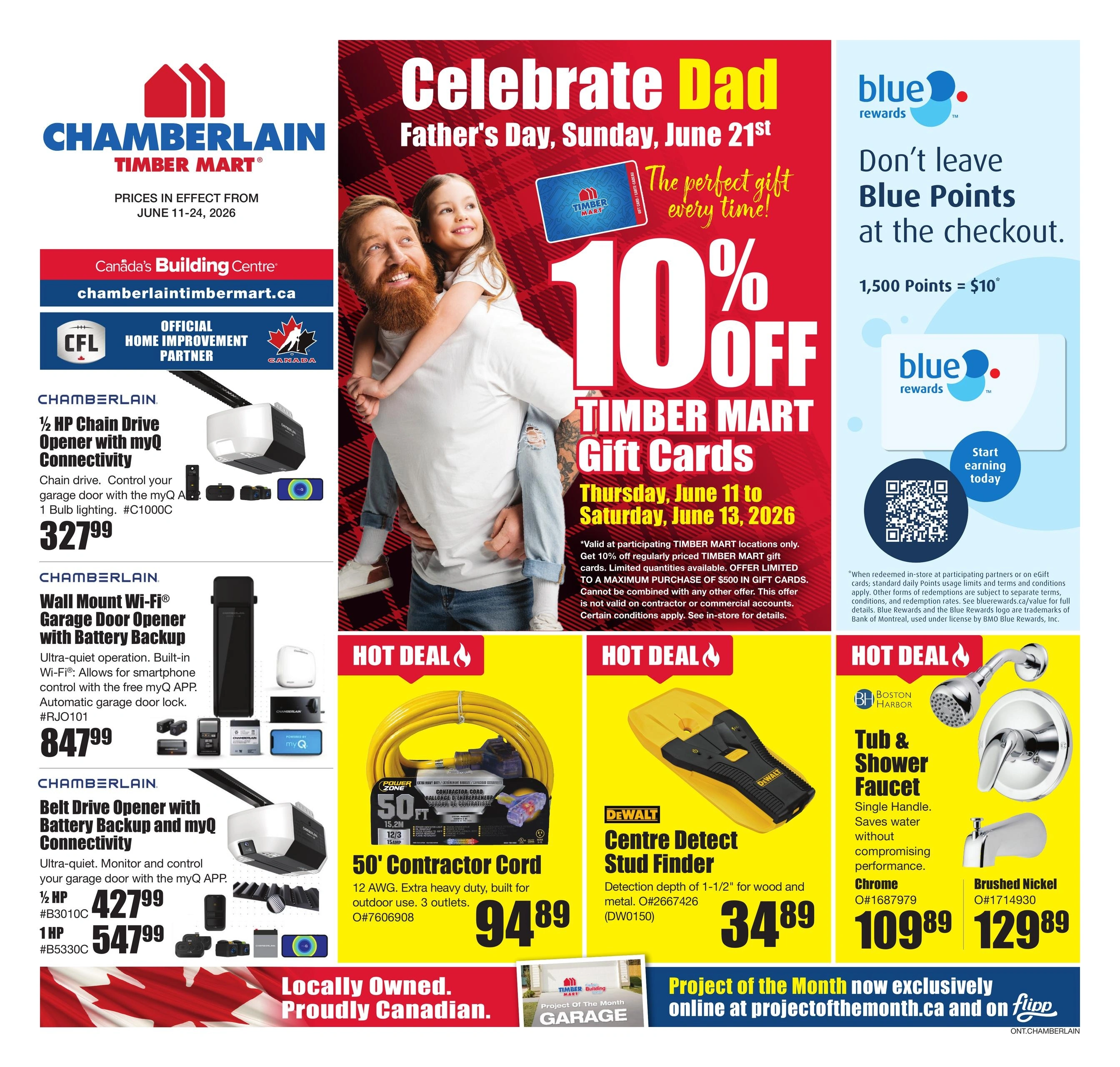 Timber Mart flyer page 1