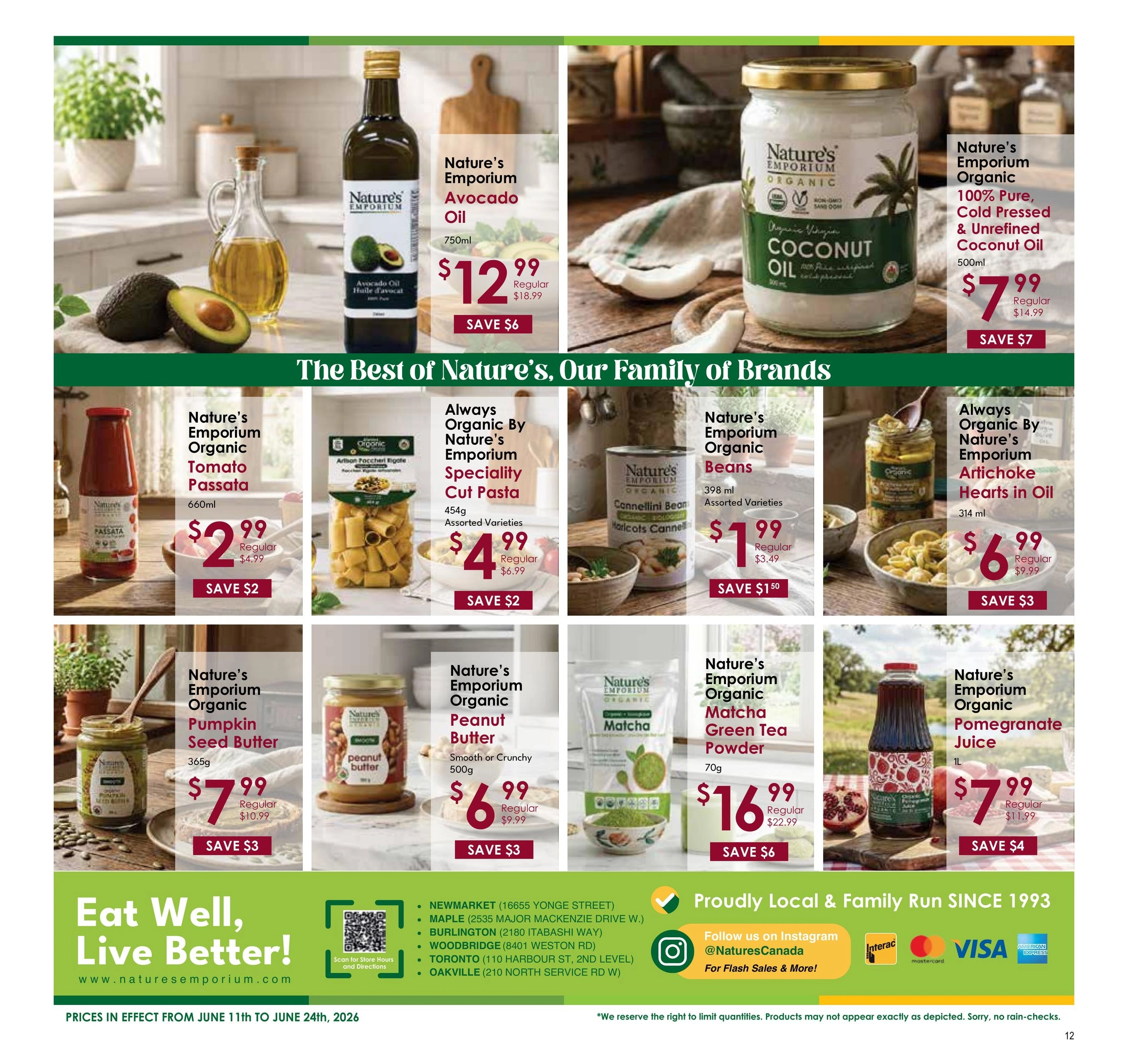 Nature's Emporium flyer page 12