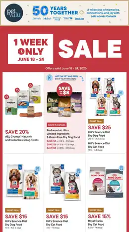 Pet Valu Mini Flyers