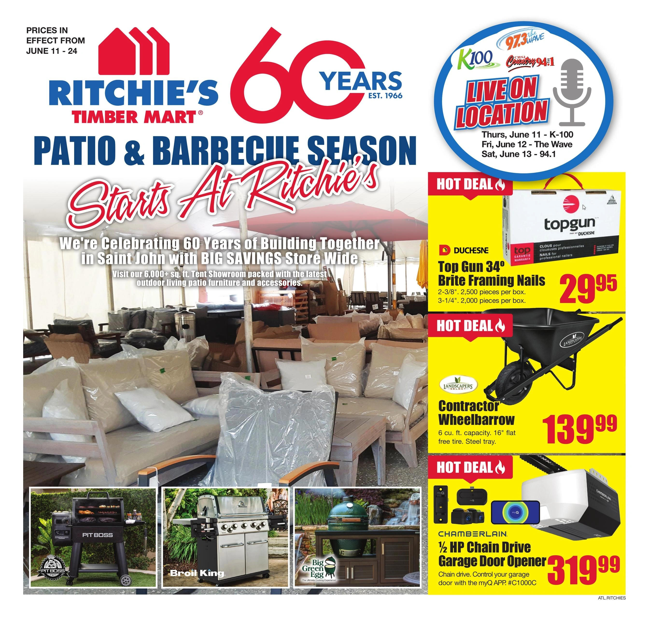 Timber Mart flyer page 1