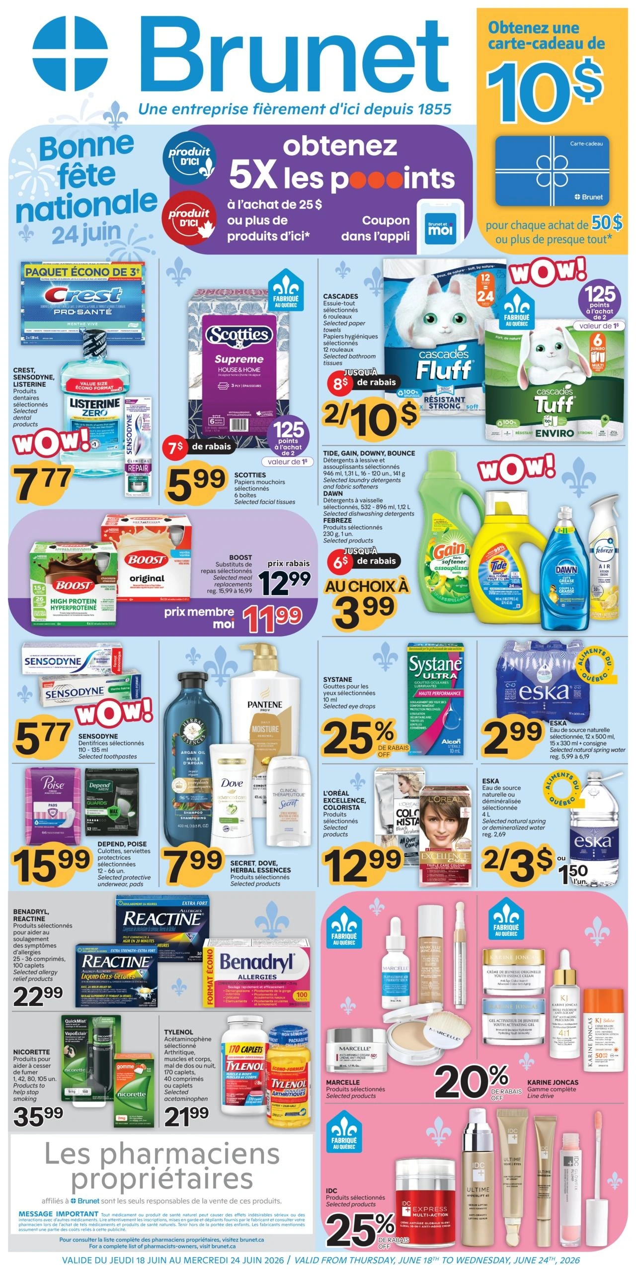 Brunet flyer page 1