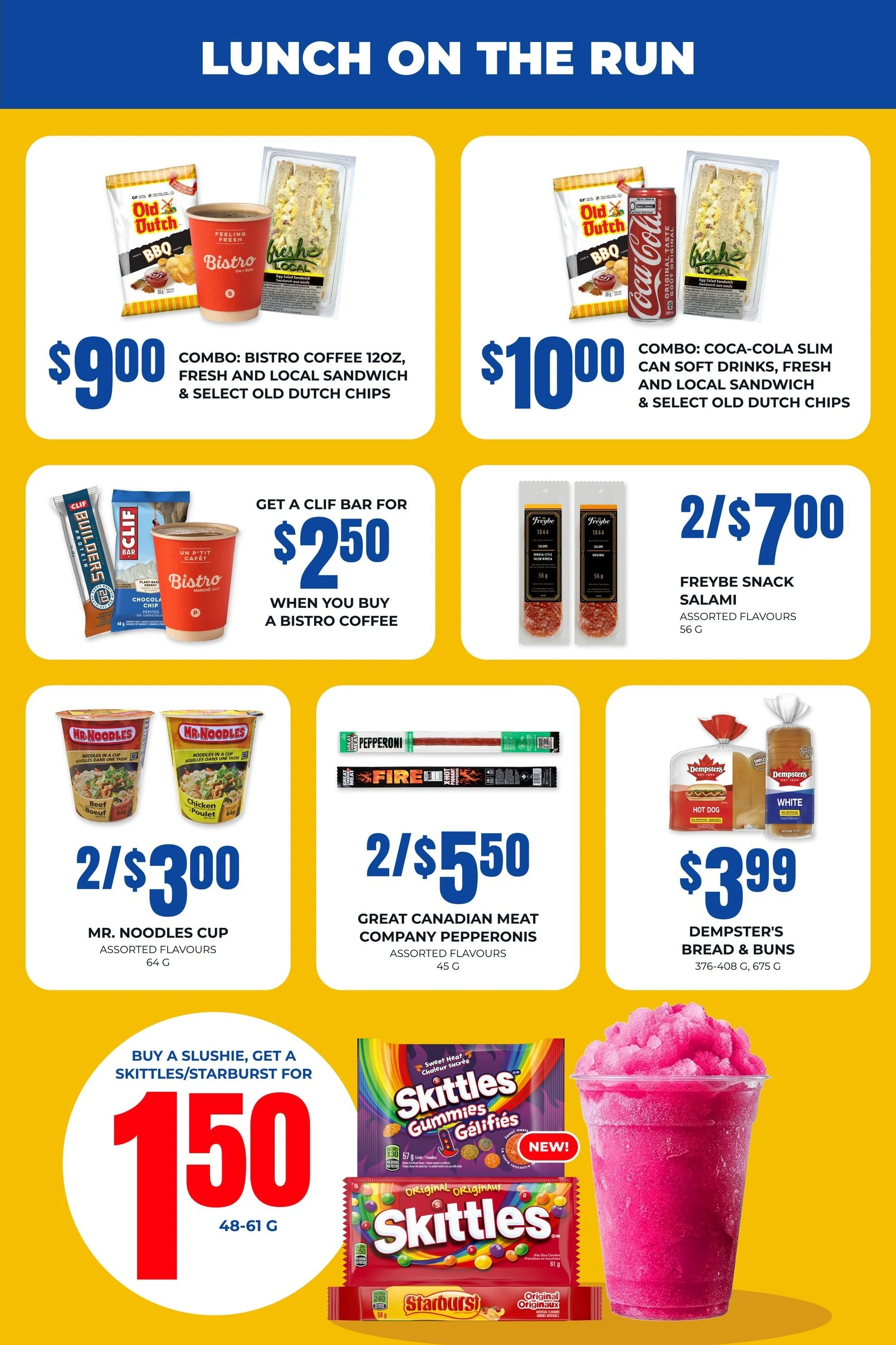 On the Run flyer page 7
