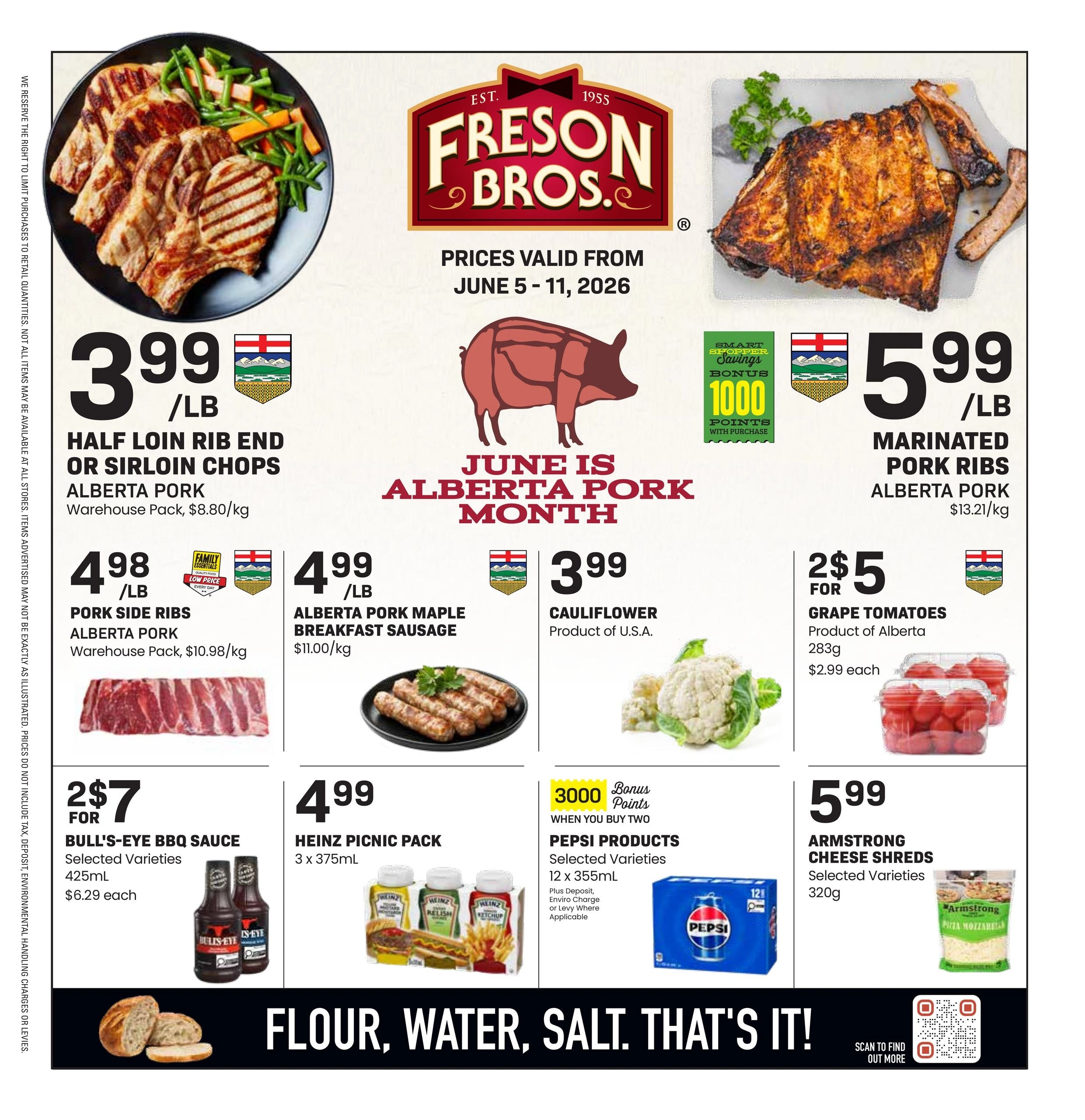 Freson Bros flyer page 1