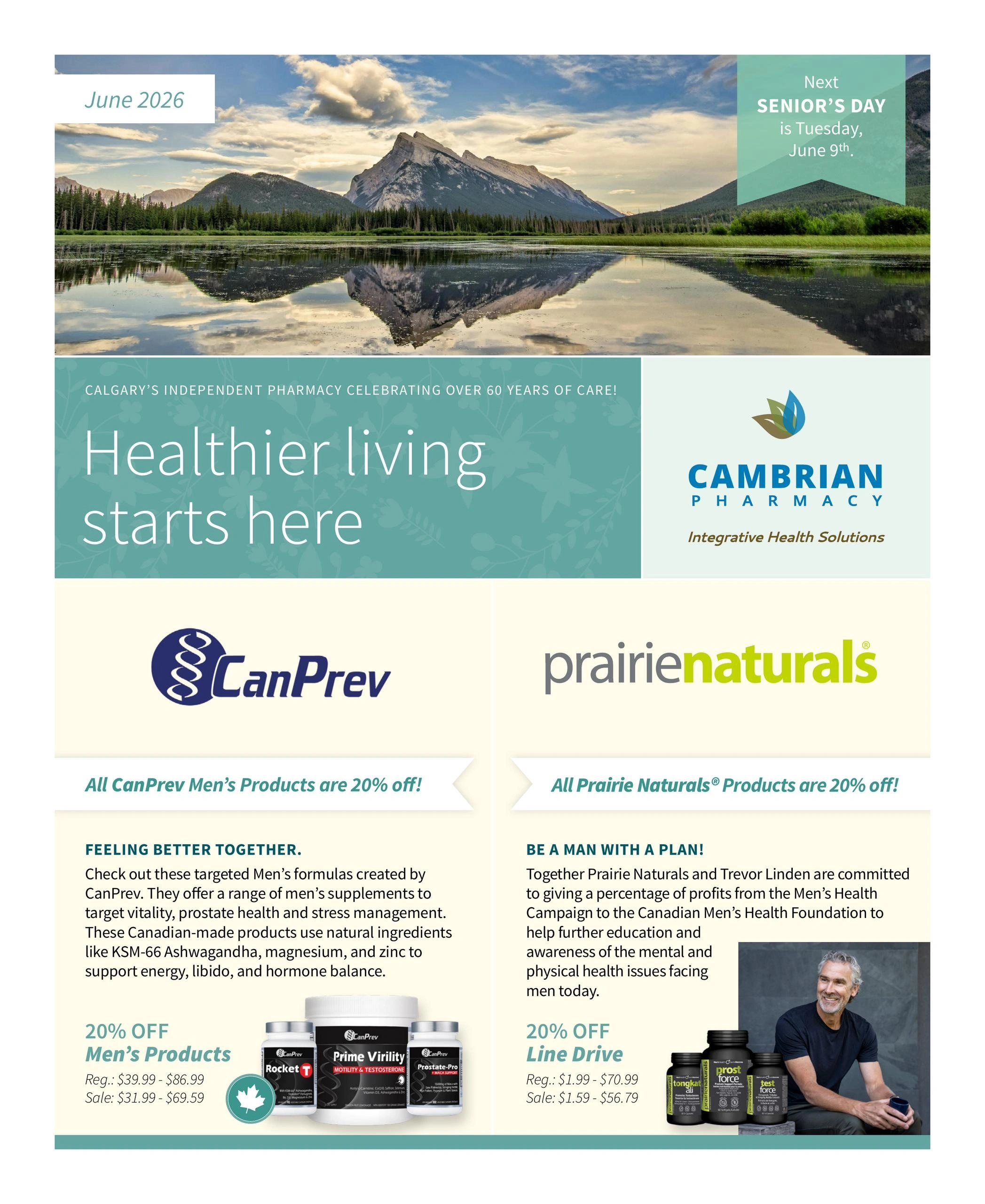 Cambrian Pharmacy flyer page 1