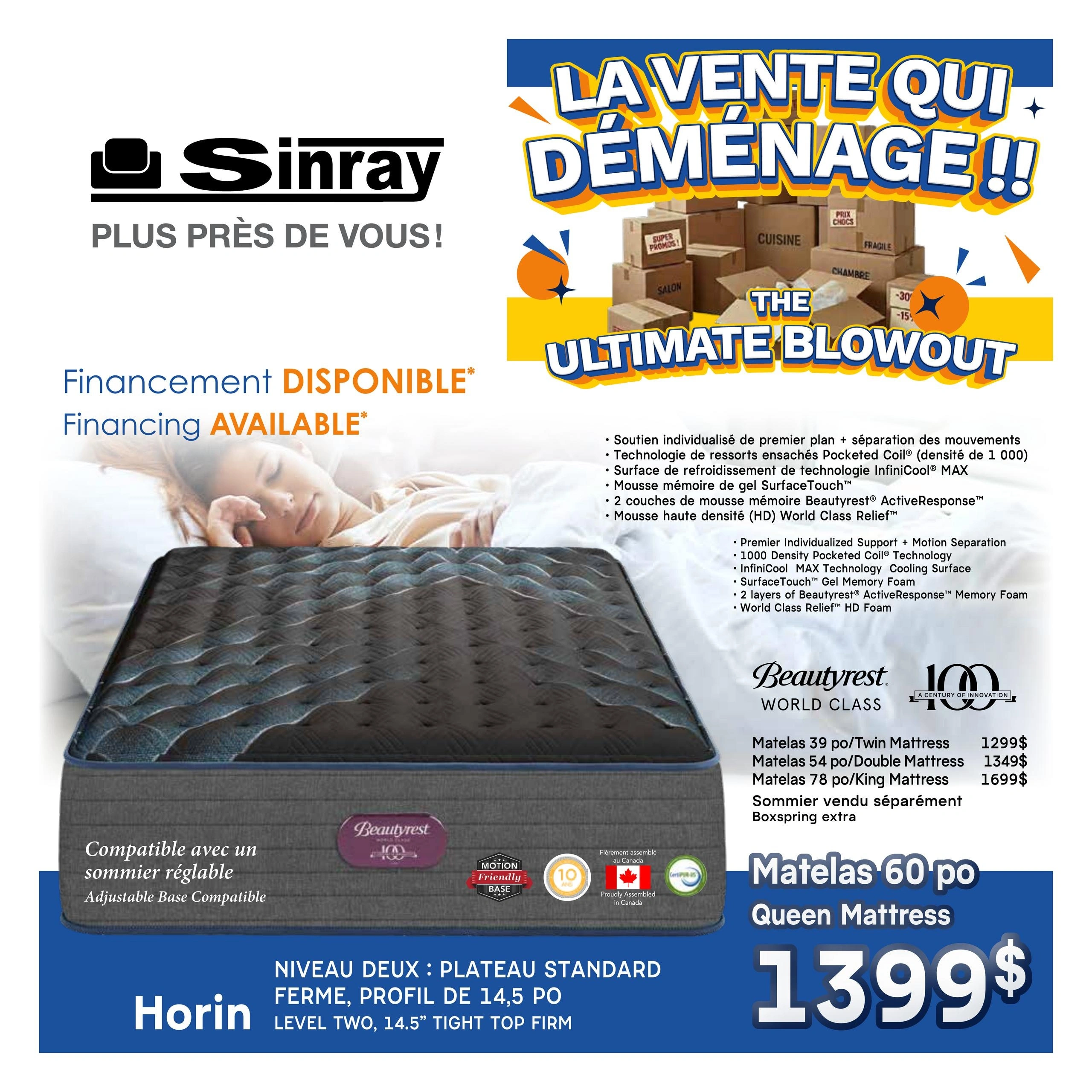 Meubles Sinray flyer page 1