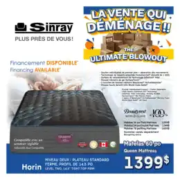 Meubles Sinray Weekly