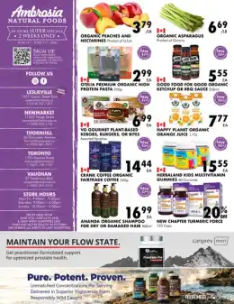 Ambrosia Natural Foods Bi Weekly Direct