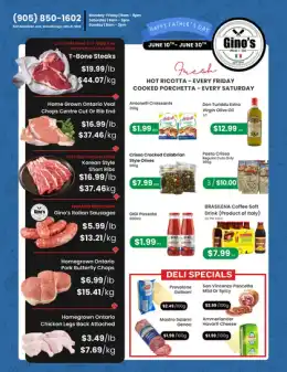 Gino's Meats & Deli Weekly Ad